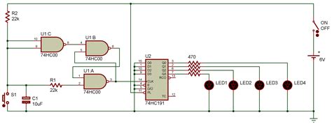 hex counter ic|Hexadecimal counter.